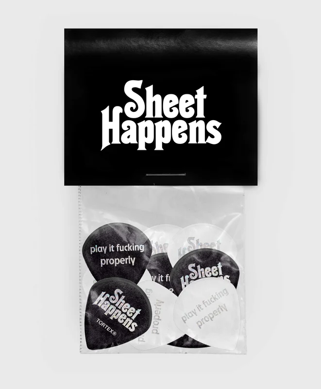 "Play It Fucking Properly" Pick Pack