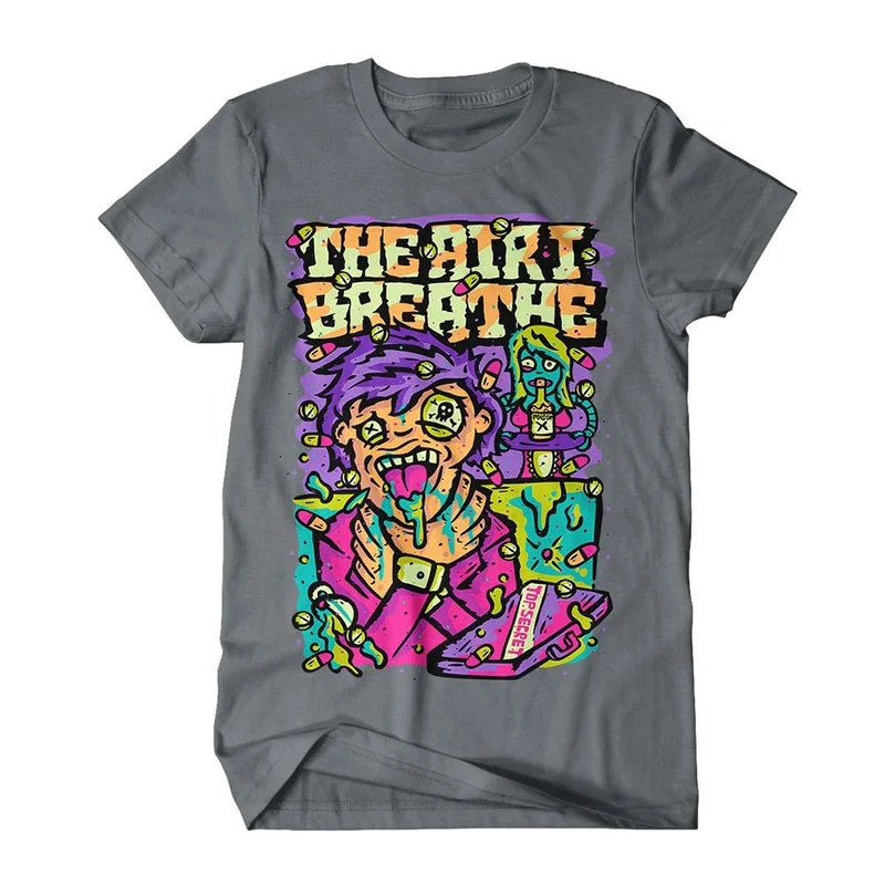 Poisoned Slate Gray T-Shirt