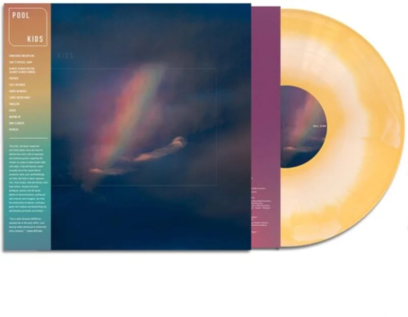 POOL KIDS 'POOL KIDS' LP (Limited Edition, Bone & Mustard Vinyl)