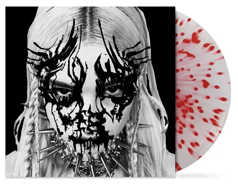 POPPY I DISAGREE' LP (Clear w/Red Splatter Vinyl)