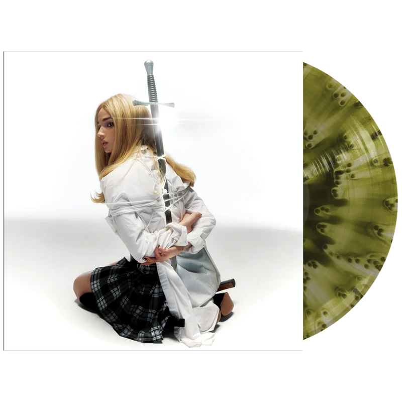 POPPY ZIG LP (Limited Edition  Only 500 Made, Ultra Clear & Swamp Green Cloudy Vinyl)