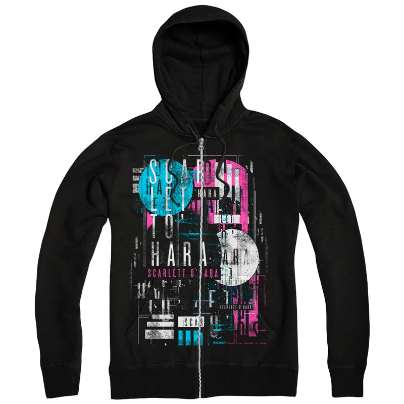 Portals Black Zip-Up