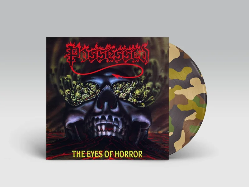 POSSESSED EYES OF HORROR LP (Limited Edition  Only 200 Made, Camo Picture Disc)
