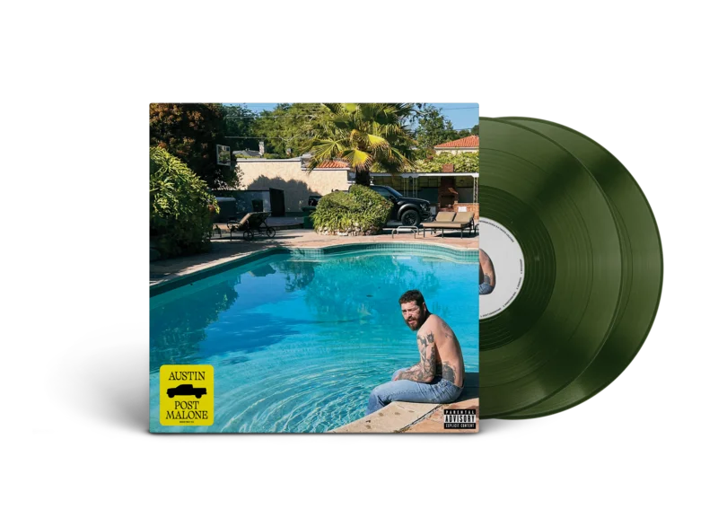 POST MALONE 'AUSTIN' 2LP (Forest Green Vinyl)