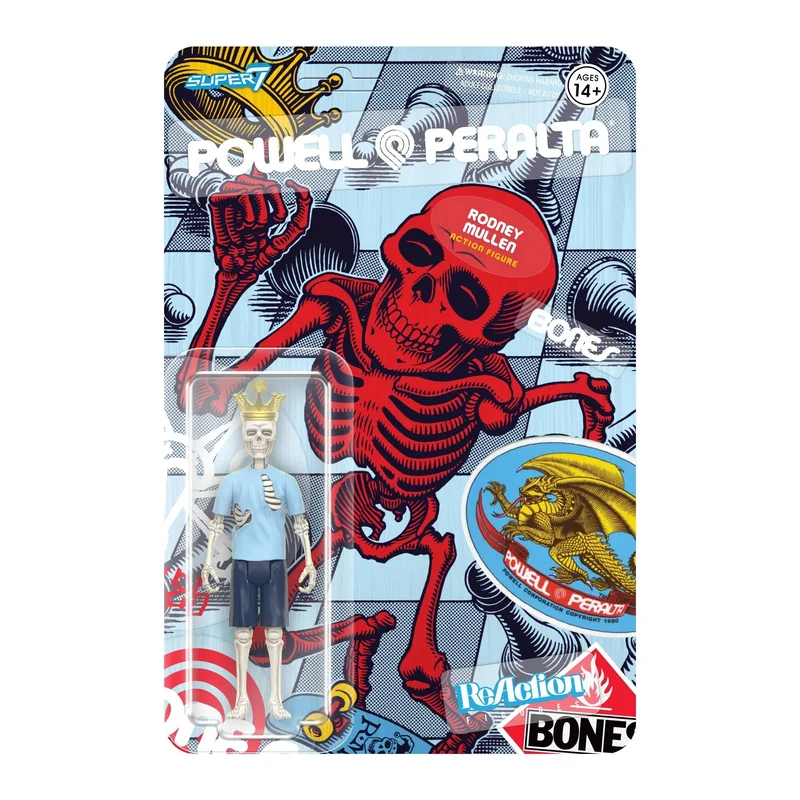 POWELL-PERALTA REACTION FIGURES WAVE 5 - RODNEY MULLEN