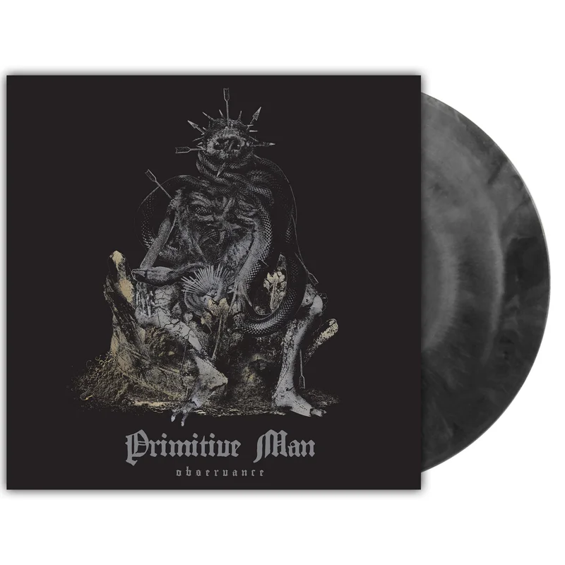 PRIMITIVE MAN 'OBSERVANCE' 2LP (Black & Silver Galaxy Vinyl)