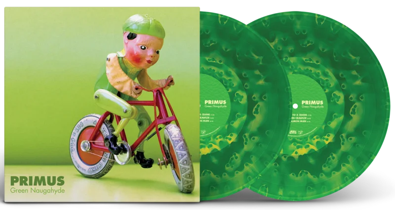 PRIMUS 'GREEN NAUGAHYDE' 2LP (Ghostly Green Vinyl)