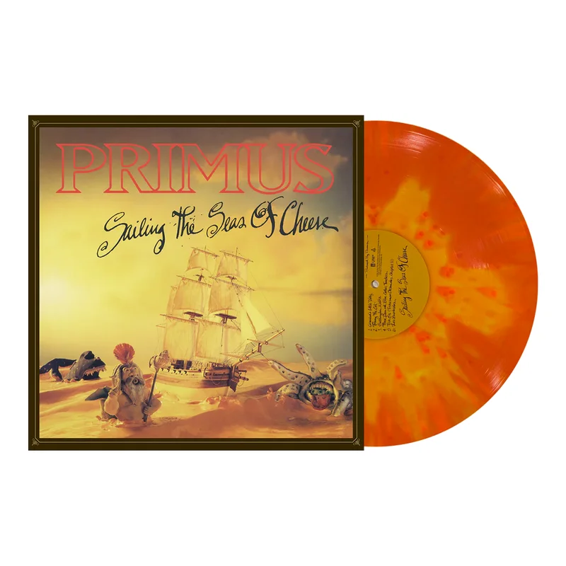 PRIMUS SAILING THE SEAS OF CHEESE LP (Limited Edition  Cheese Melt Vinyl)