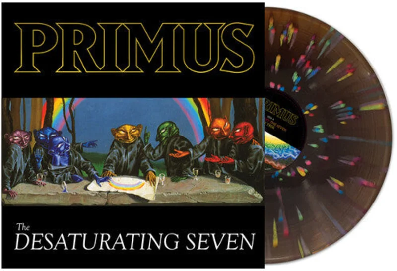 PRIMUS 'THE DESATURATING SEVEN' LP (Midnight Rainbow Vinyl)
