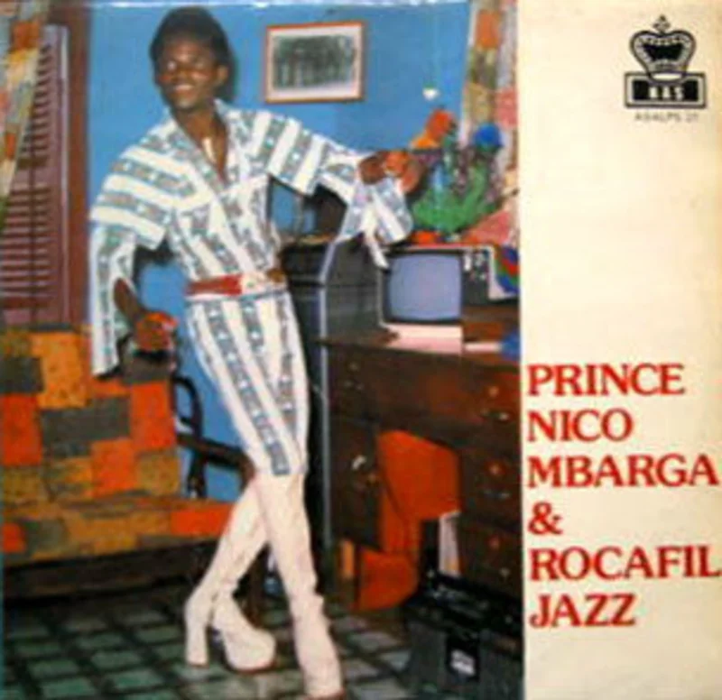 Prince Nico Mbarga And Rocafil Jazz - Prince Nico Mbarga & Rocafil Jazz (LP) (Very Good (VG))