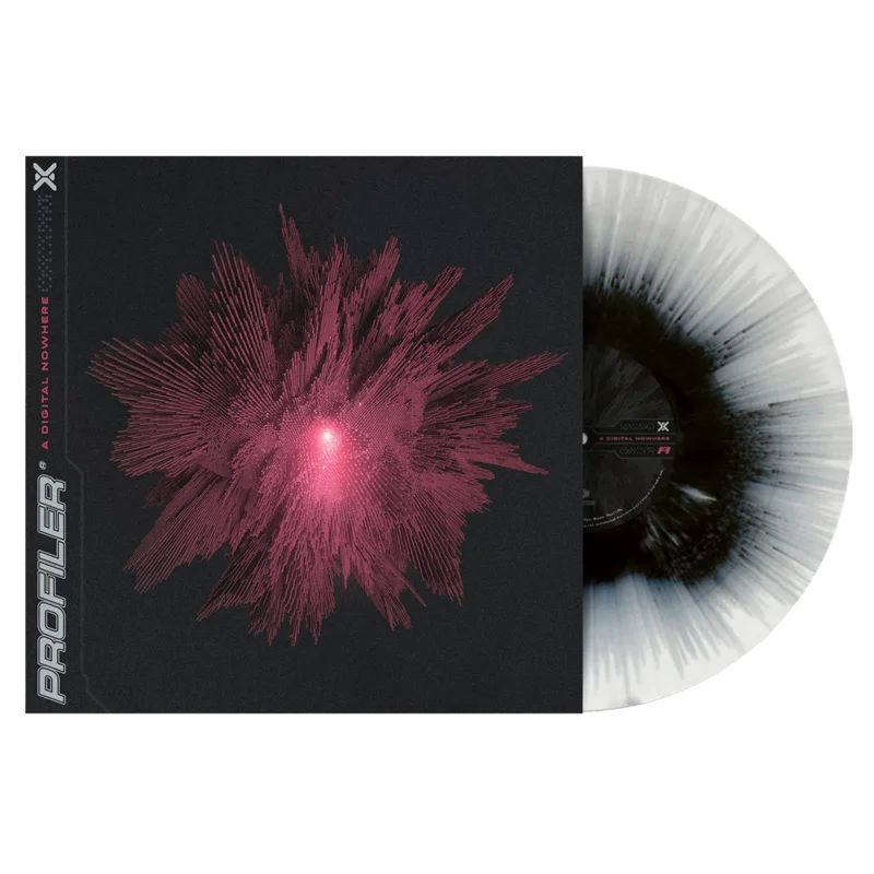 Profiler - 'A Digital Nowhere' White w/ Black Splatter Vinyl