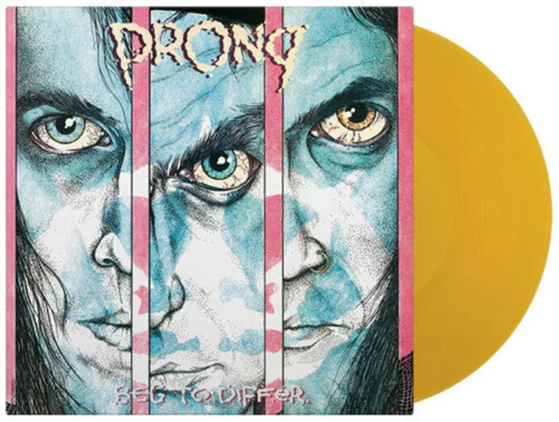 PRONG 'BEG TO DIFFER' LP (Import, Translucent Yellow Vinyl)