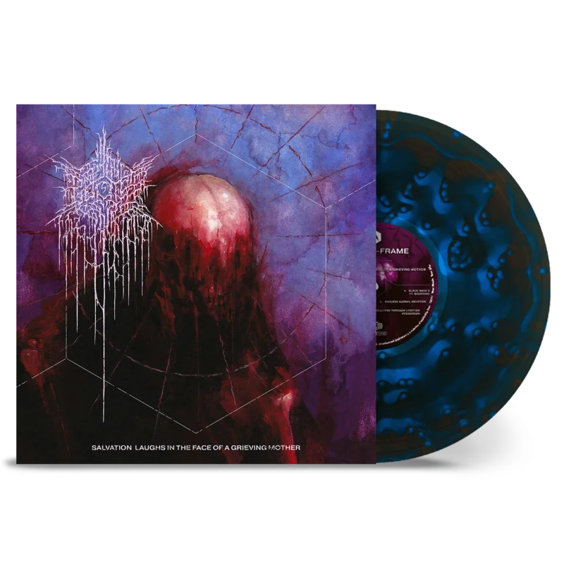 PSYCHO-FRAME -SALVATION LAUGHS IN THE FACE OF A GRIEVING MOTHER Blue Salvation Vinyl