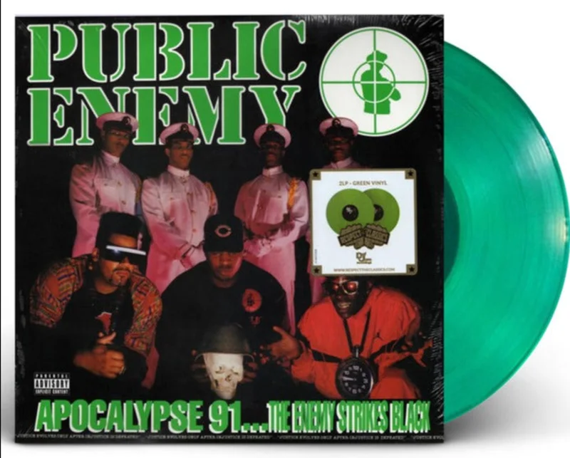 PUBLIC ENEMY APOCALYPSE 91: THE ENEMY STRIKES BLACK' 2LP (Green Vinyl)