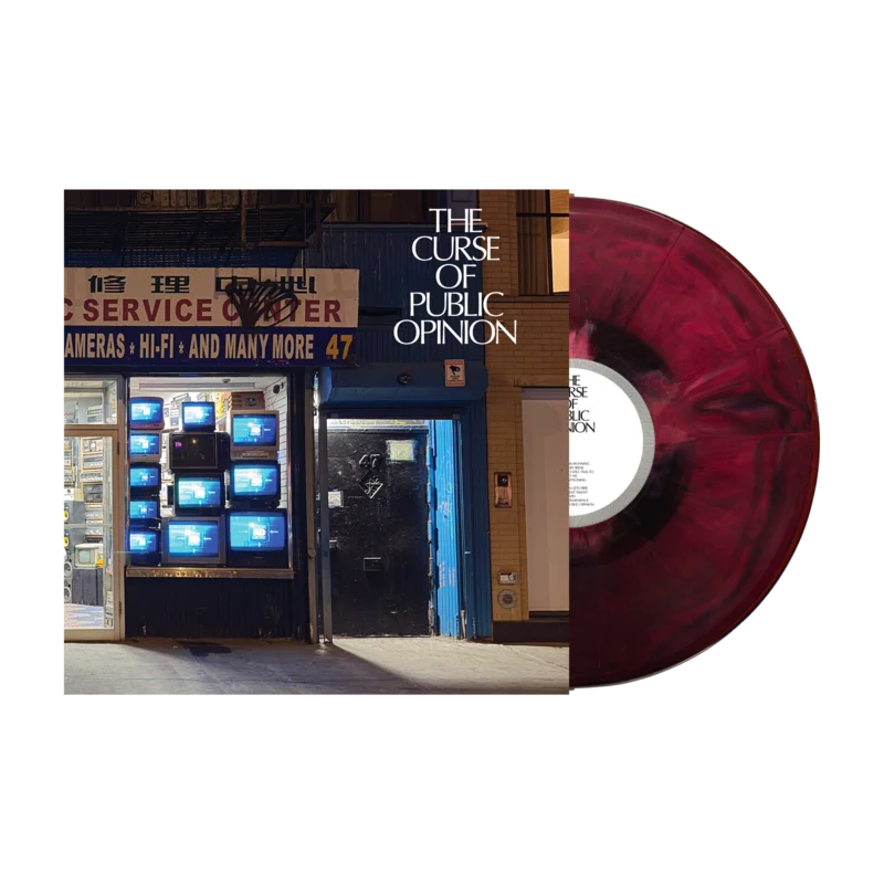 PUBLIC OPINION THE CURSE OF PUBLIC OPINION LP (Exclusive  Limited to 100, Cherry Bomb Splash Vinyl)