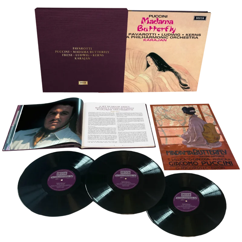 Puccini: Madama Butterfly - Vinyl 3LP Box Set