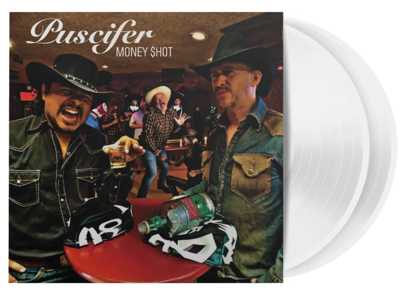 PUSCIFER MONEY $HOT 2LP (Limited Edition  Only 500 Made, Opaque White Vinyl)