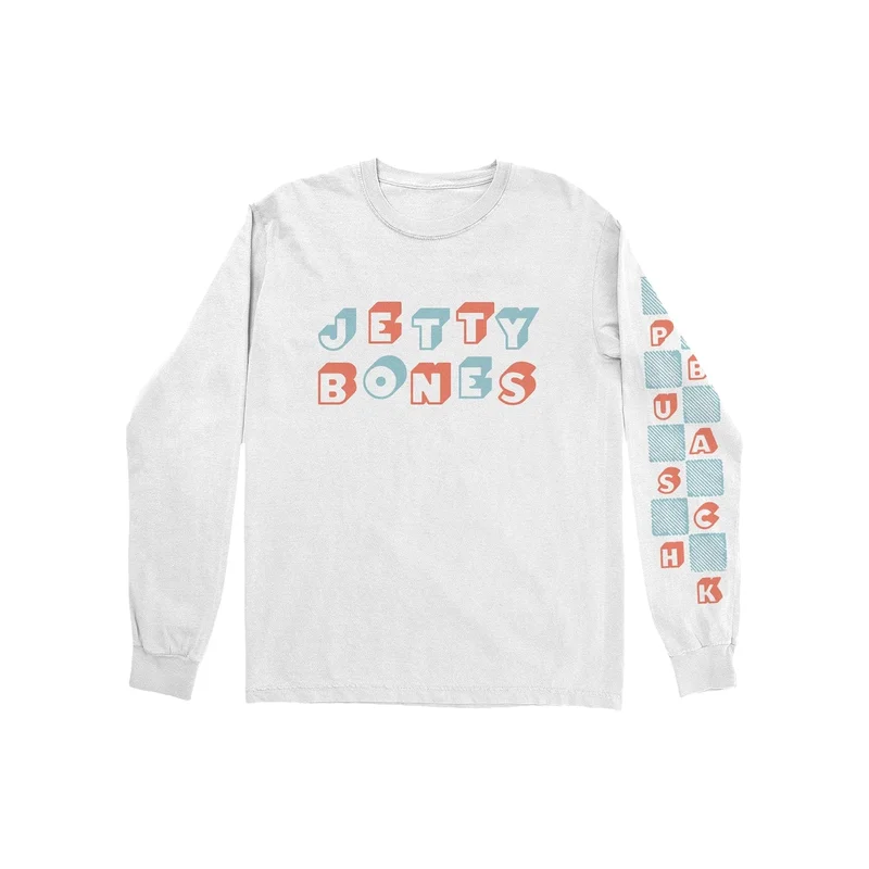 Push Back White Long Sleeve