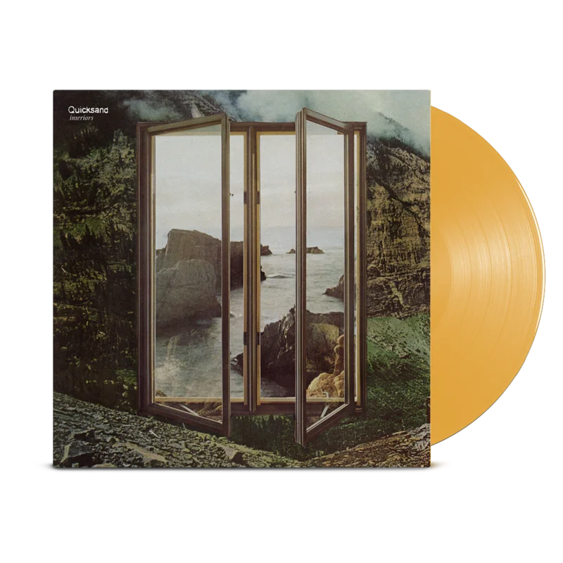 QUICKSAND 'INTERIORS' LP (Orange Vinyl)