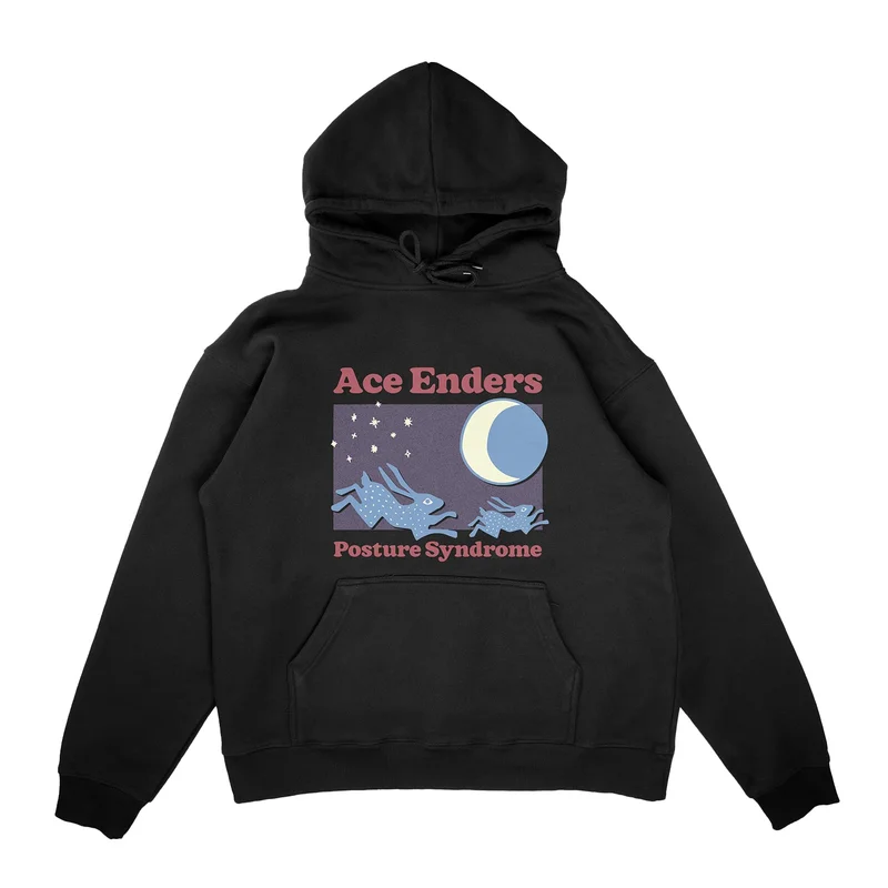 Rabbits - Black Pullover