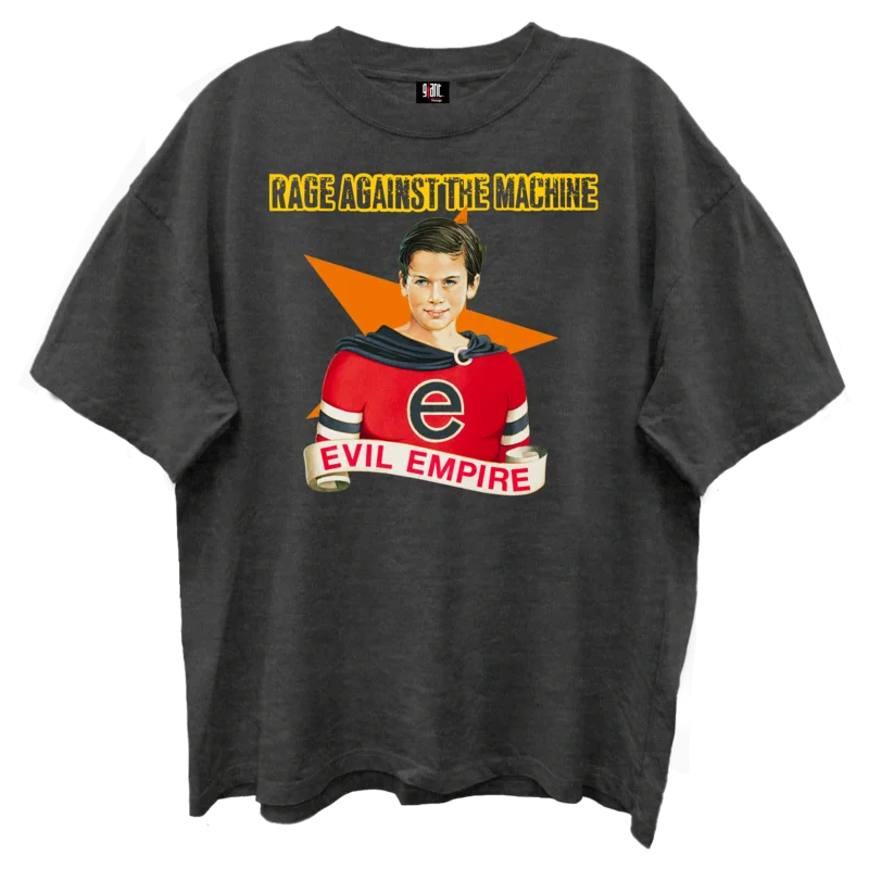 RAGE AGAINST THE MACHINE FEAR IS OUR ONLY GOD/GIANT/VINTAGE/VINTAGE BLACK T-SHIRT VINTAGE BLACK