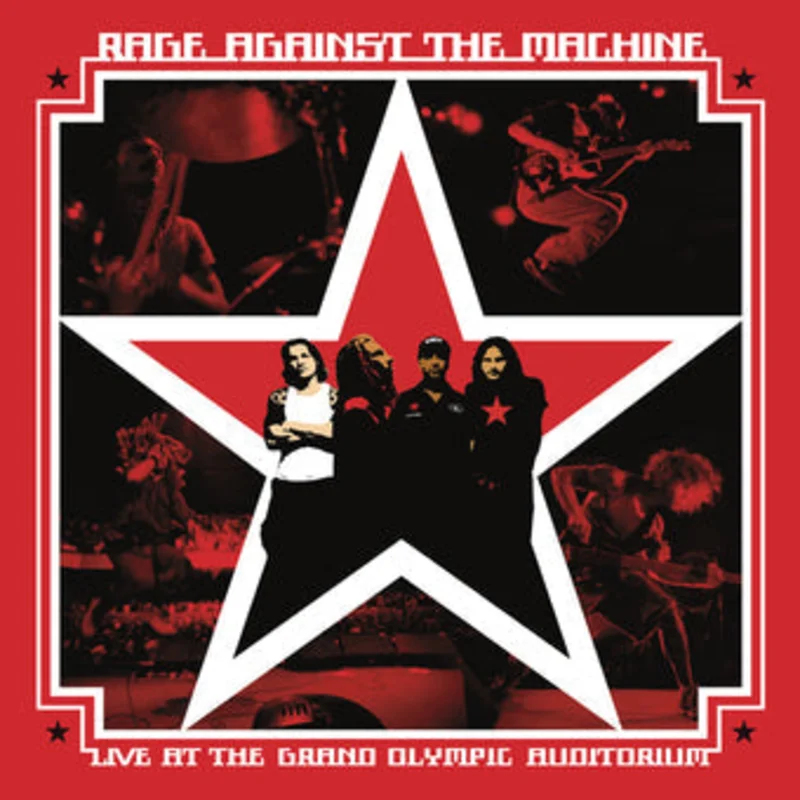 RAGE AGAINST THE MACHINE  LIVE AT THE GRAND OLYMPIC AUDITORIUM' 2LP