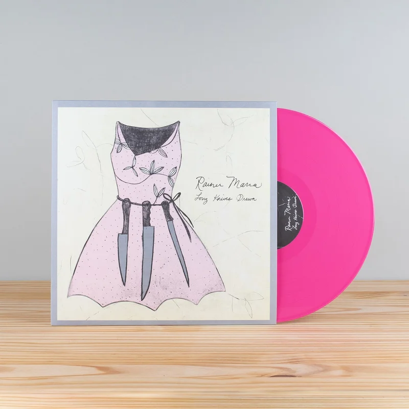 RAINER MARIA 'LONG KNIVES DRAWN' LP (Pink Vinyl)