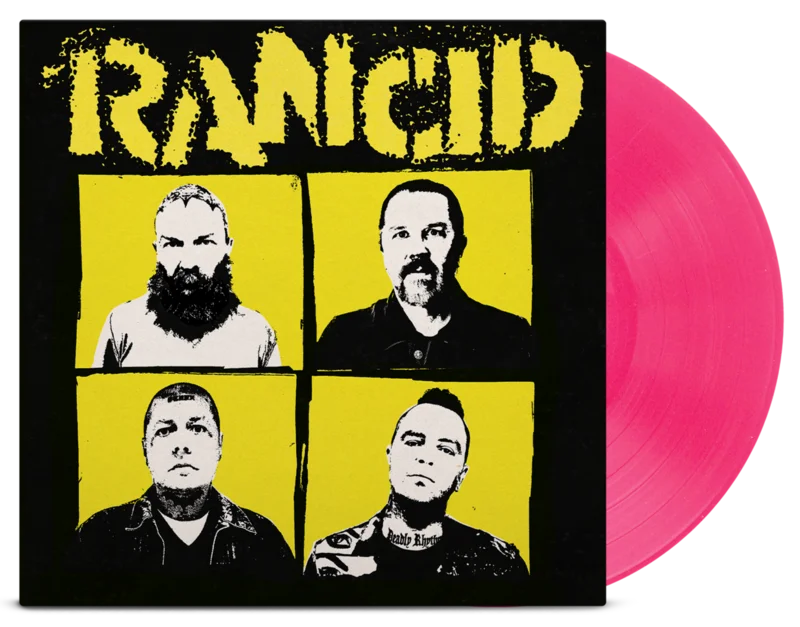 RANCID TOMORROW NEVER COMES LP (Limited Edition  Only 500 made, Opaque Neon Pink Vinyl)