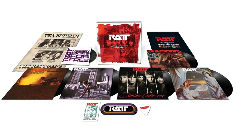 RATT 'THE ATLANTIC YEARS' 5LP BOX SET (Limited Edition)