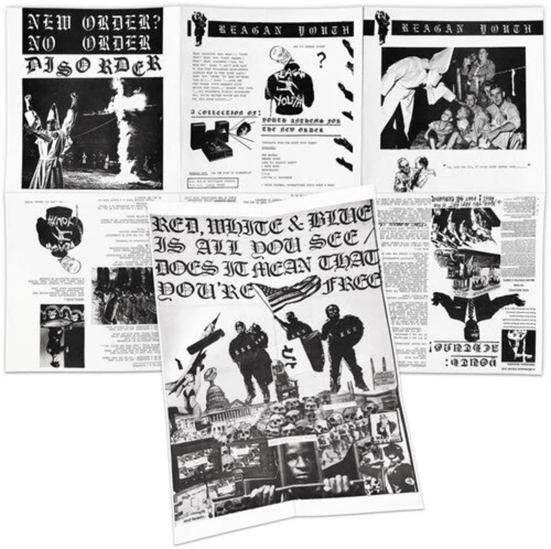 REAGAN YOUTH 'YOUTH ANTHEMS FOR THE NEW ORDER' LP (Color Vinyl)