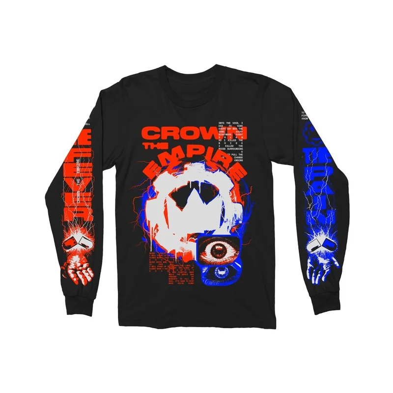 Red Pills Black Long Sleeve