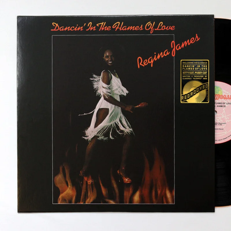 Regina James - Dancin' In The Flames Of Love (LP, Album, Ltd, RE, RM) (Mint (M))