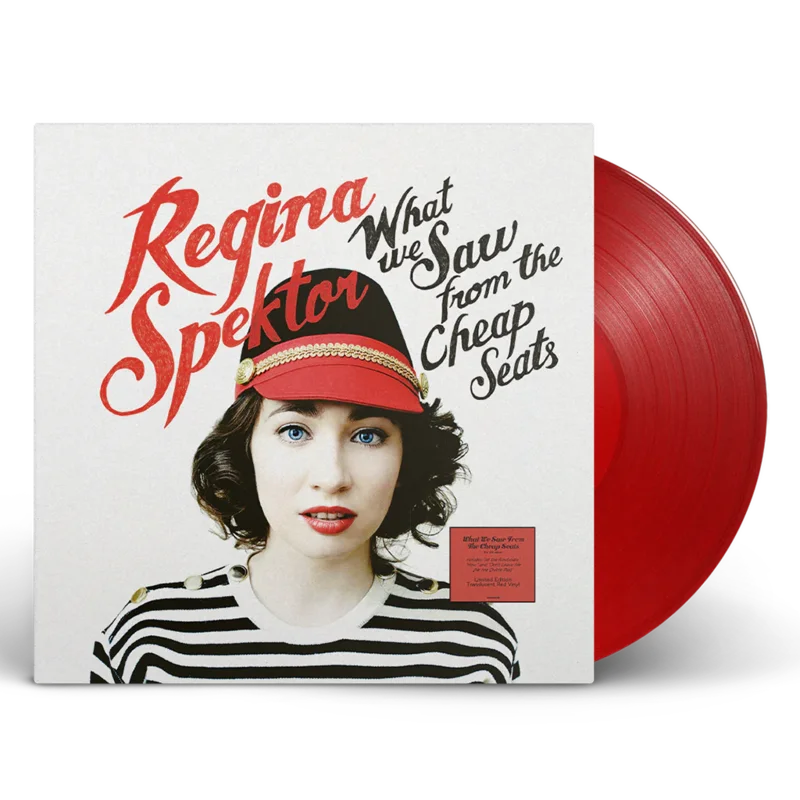 REGINA SPEKTOR 'WHAT WE SAW FROM THE CHEAP SEATS' LP (Translucent Red Vinyl)