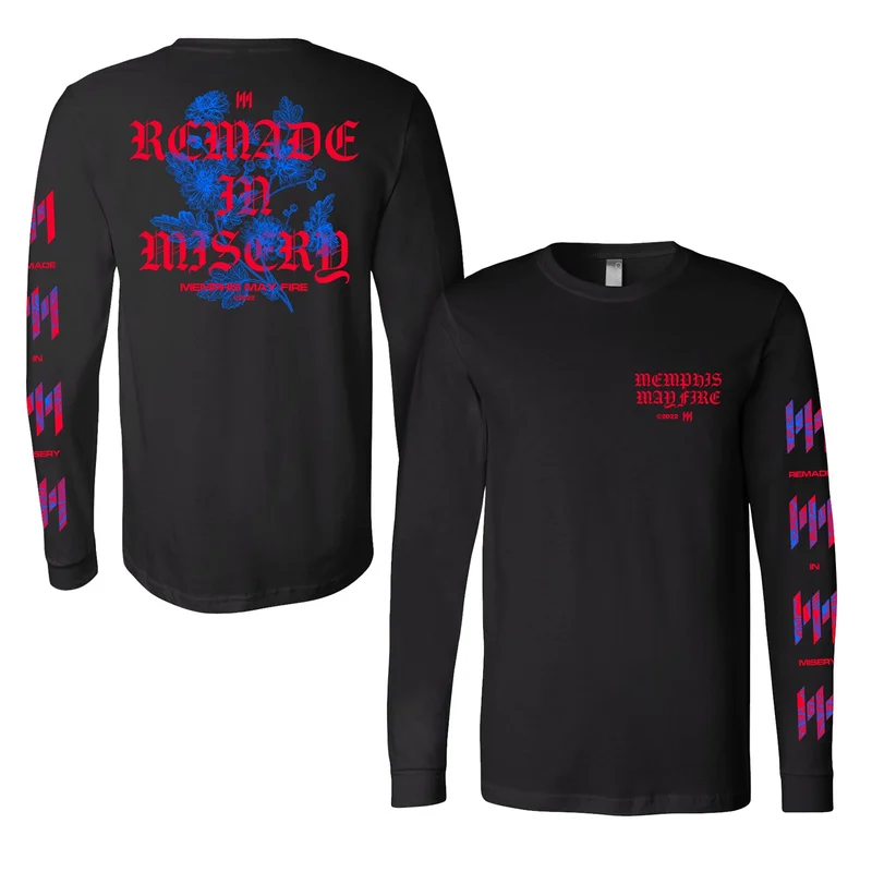 Remade In Misery - Black Long Sleeve