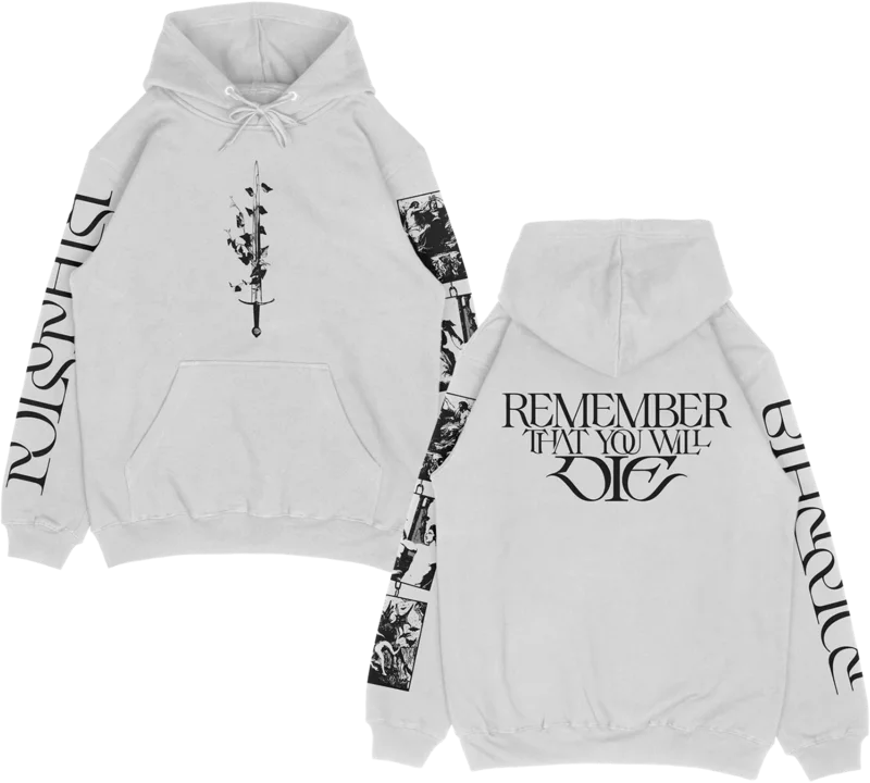 Remember That You Will Die White Pullover