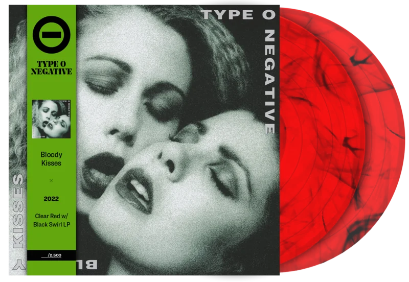 REVOLVER x TYPE O NEGATIVE 'BLOODY KISSES' LP + BOOK OF TYPE O NEGATIVE SPECIAL COLLECTOR'S EDITION 1
