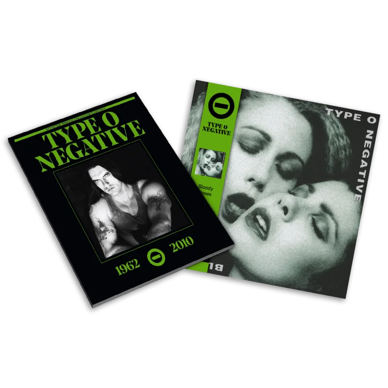 REVOLVER x TYPE O NEGATIVE 'BLOODY KISSES' LP + BOOK OF TYPE O NEGATIVE SPECIAL COLLECTOR'S EDITION 2