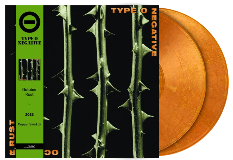 REVOLVER x TYPE O NEGATIVE 'OCTOBER RUST' LP + BOOK OF TYPE O NEGATIVE SPECIAL COLLECTOR'S EDITION