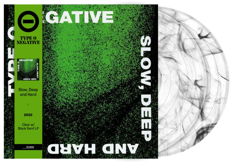 REVOLVER x TYPE O NEGATIVE 'SLOW, DEEP AND HARD' LP + BOOK OF TYPE O NEGATIVE SPECIAL COLLECTOR'S EDITION