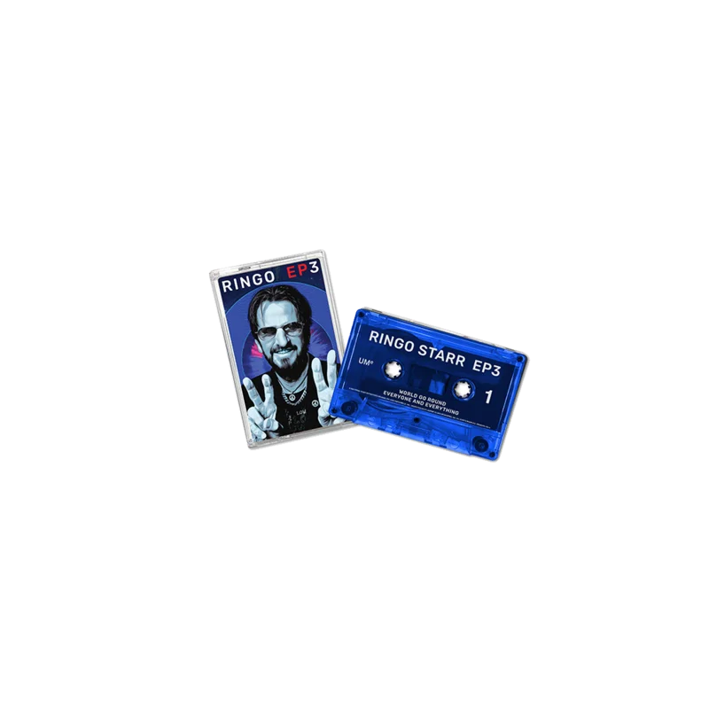 RINGO STARR 'EP3' CASSETTE (Translucent Royal Blue)