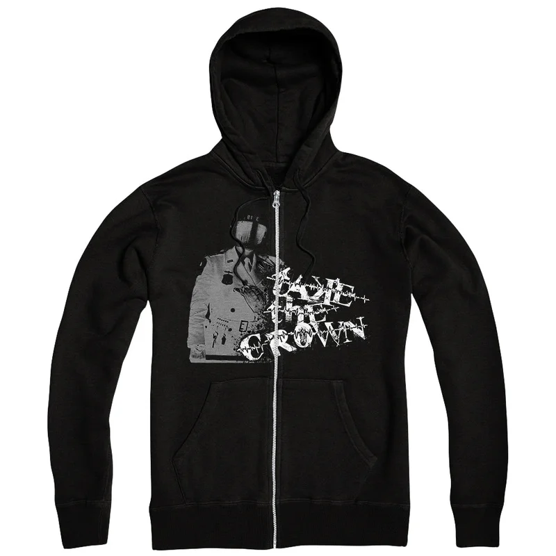 Riot Black Zip-Up