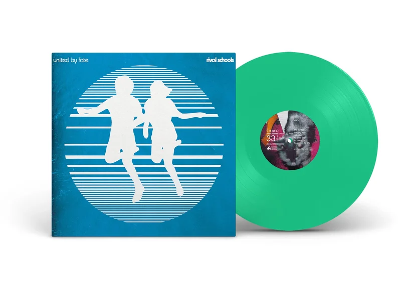 RIVAL SCHOOLS UNITED BY FATE LP (Limited Edition  Only 500 made, Teal Vinyl)