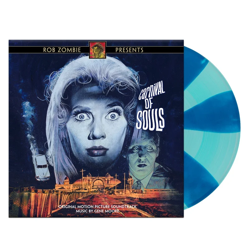 ROB ZOMBIE PRESENTS CARNIVAL OF SOULS SOUNDTRACK LP (Blue Pinwheel Vinyl)