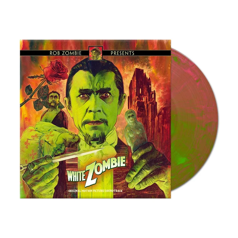 ROB ZOMBIE PRESENTS 'WHITE ZOMBIE' ORIGINAL SOUNDTRACK LP (Jungle Colored Vinyl)
