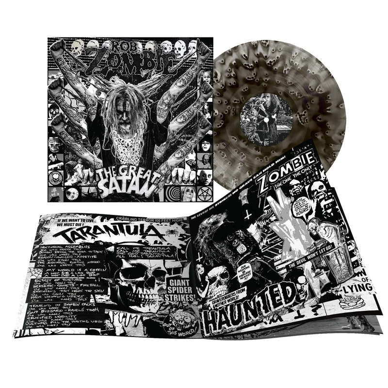 ROB ZOMBIE THE GREAT SATAN LP (Ghostly Black Vinyl)