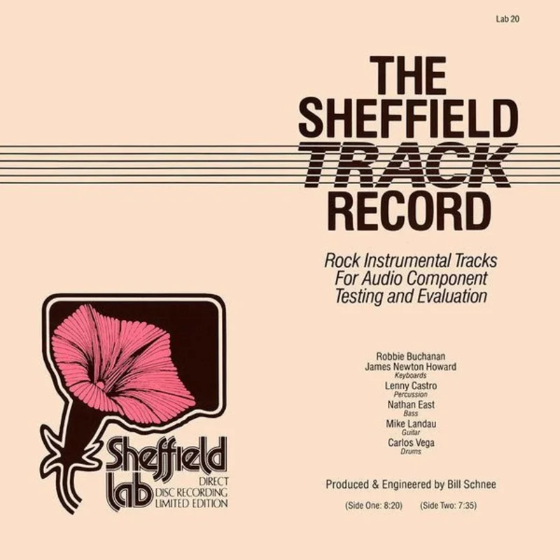 Robbie Buchanan, James Newton Howard, Lenny Castro, Nathan East, Mike Landau*, Carlos Vega - The Sheffield Track Record