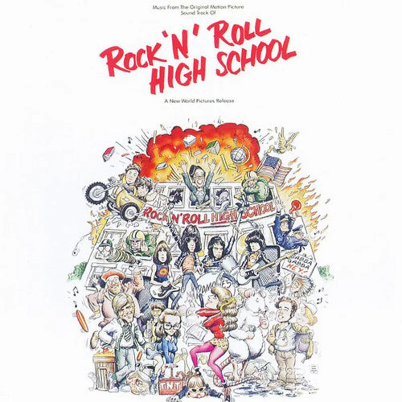 Rock n Roll High School OST (Colored Vinyl, Orange, Yellow, Red)