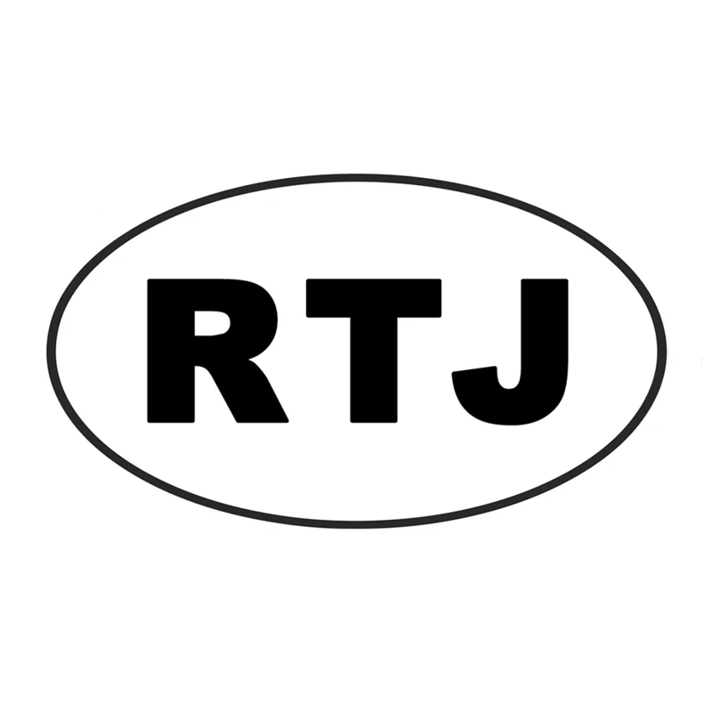 RTJ LOGO BUMPER STICKER