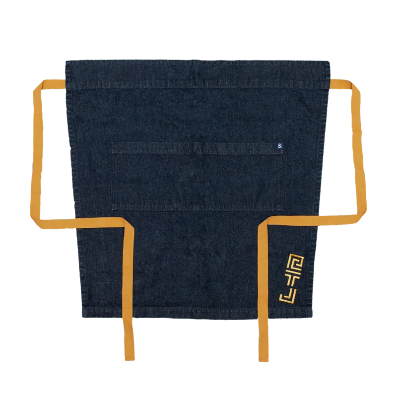 RTJ x HEDLEY & BENNETT BISTRO APRON (BLUE/GOLD)