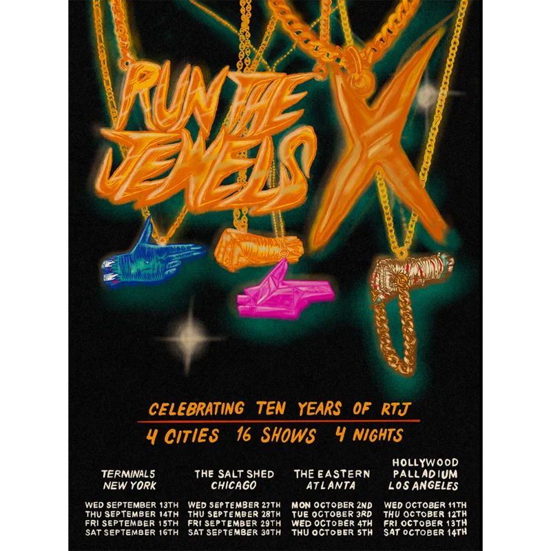 RTJX 2023 TOUR POSTER